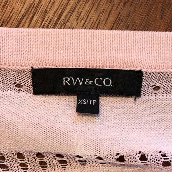 RW&CO pink top - Picture 3 of 3